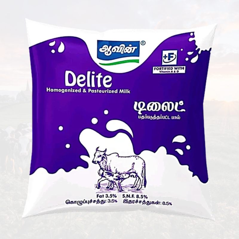 Aavin Delite Cow Milk 500 ml