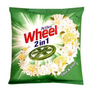 Active Wheel Green Lemon & Jasmine Detergent Powder 500g