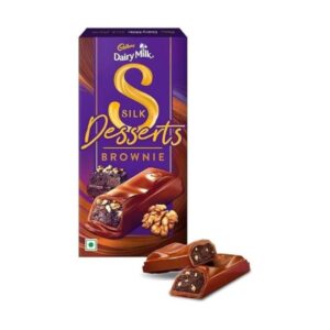 Cadbury Dairy Milk Silk Desserts Brownie Chocolate Bar 70g