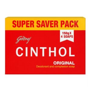 Godrej Cinthol Original Deo & Complexion Soap 150g (Pack of 4)