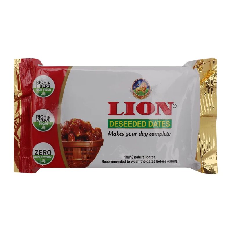 Lion Deseeded Wet Dates 200g