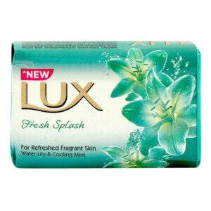 Lux Fresh Splash Bar Soap with Water Lily & Cooling Mint 100g