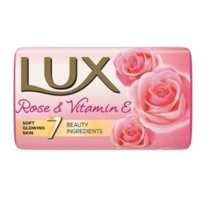 Lux Rose & Vitamin E Soft Glowing Skin Soap Bar 100g