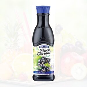 Malas Blackcurrant Crush - Tangy & Sweet, Refreshing Flavour, 750 ml