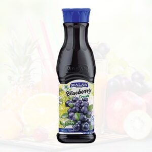 Malas Blueberry Crush - Pulpy & Sweet, Refreshing Flavour, 750 ml