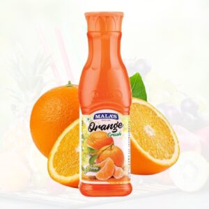 Malas Orange Crush - Thick & Pulpy, Refreshing Flavour, 750 ml