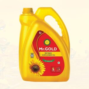 Mr.Gold Agmark Refined Sunflower Oil 5 L