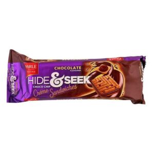 Parle Hide & Seek Choco Chip Creme Sandwich Biscuits 100g