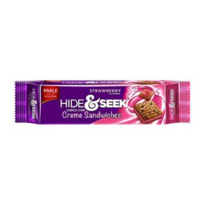 Parle Hide and Seek Strawberry Creme Cookies 100g