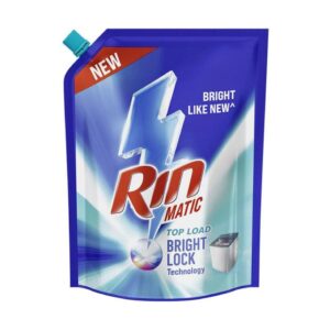 Rin Matic Top Load Bright Lock Technology Liquid Detergent 2L