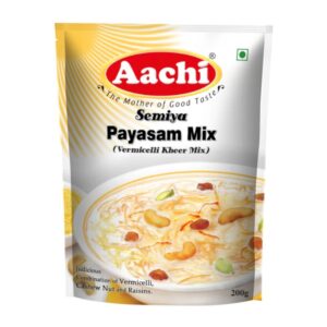 Aachi Semiya Payasam Mix provides quick energy and comforting nourishment, making it perfect for festive and everyday treats 🍮✨. Made with quality ingredients, it offers a delicious taste while adding wholesome goodness. A convenient choice for preparing a delightful dessert at home 💚🥣.