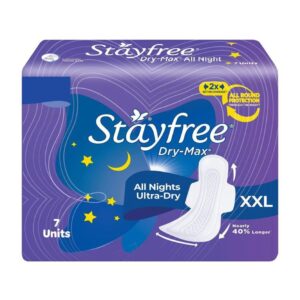 Stayfree Dry Max All Night Ultra Dry Sanitary Pad 7 pcs XXL