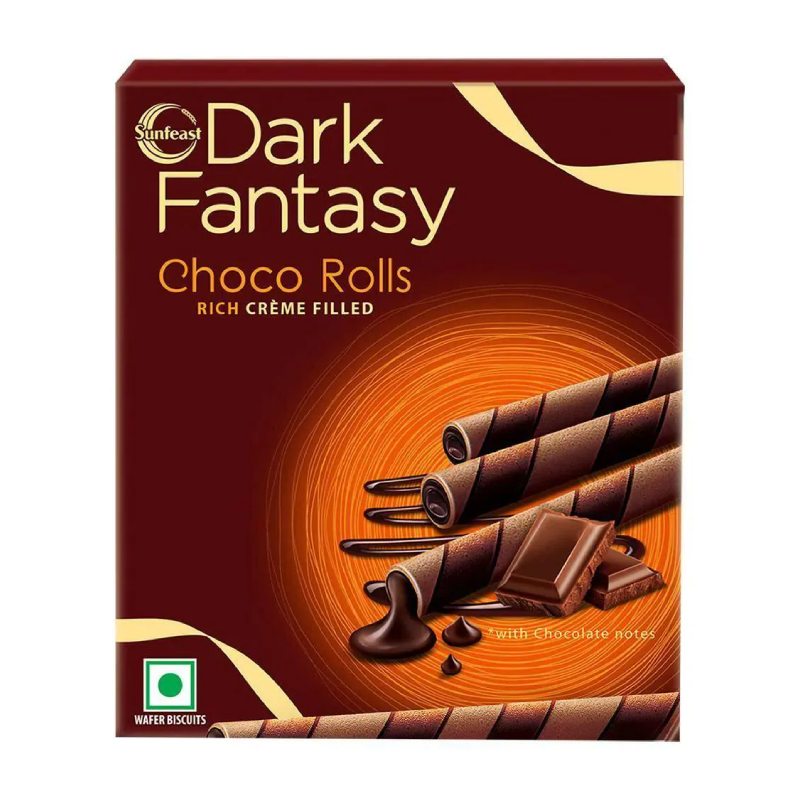 Sunfeast Dark Fantasy Choco Rolls 180g