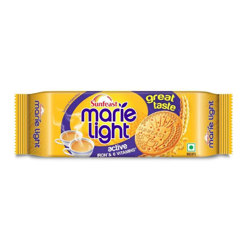 Sunfeast Marie Light Active Marie Biscuits 186g