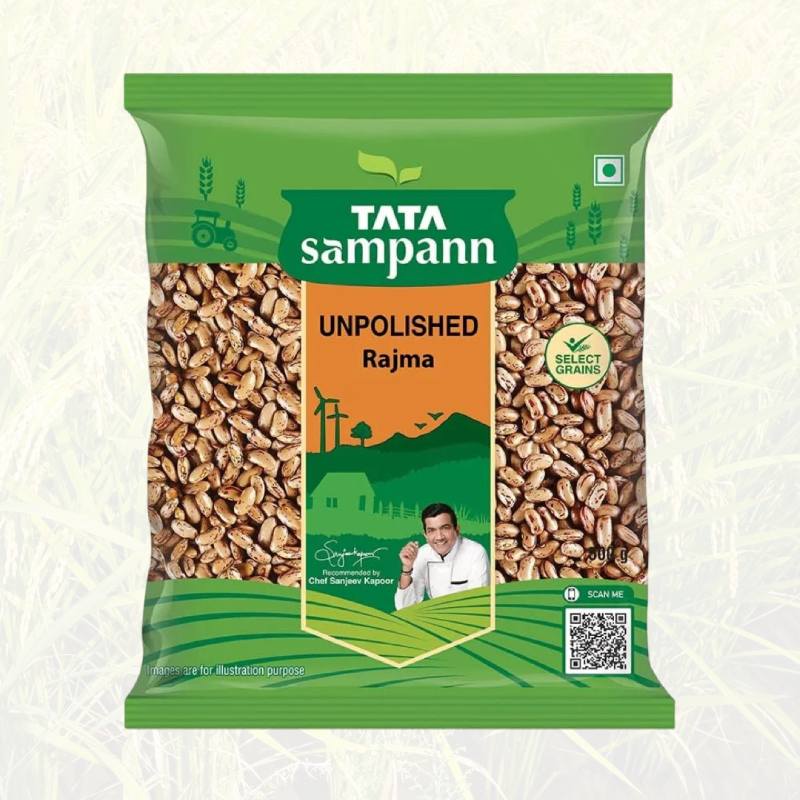 Tata Sampann Unpolished Rajma, 500g