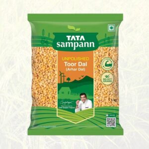Tata Sampann Unpolished Toor Dal/Arhar Dal, 1kg