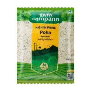 Tata Sampann White Thick Poha Aval 500g