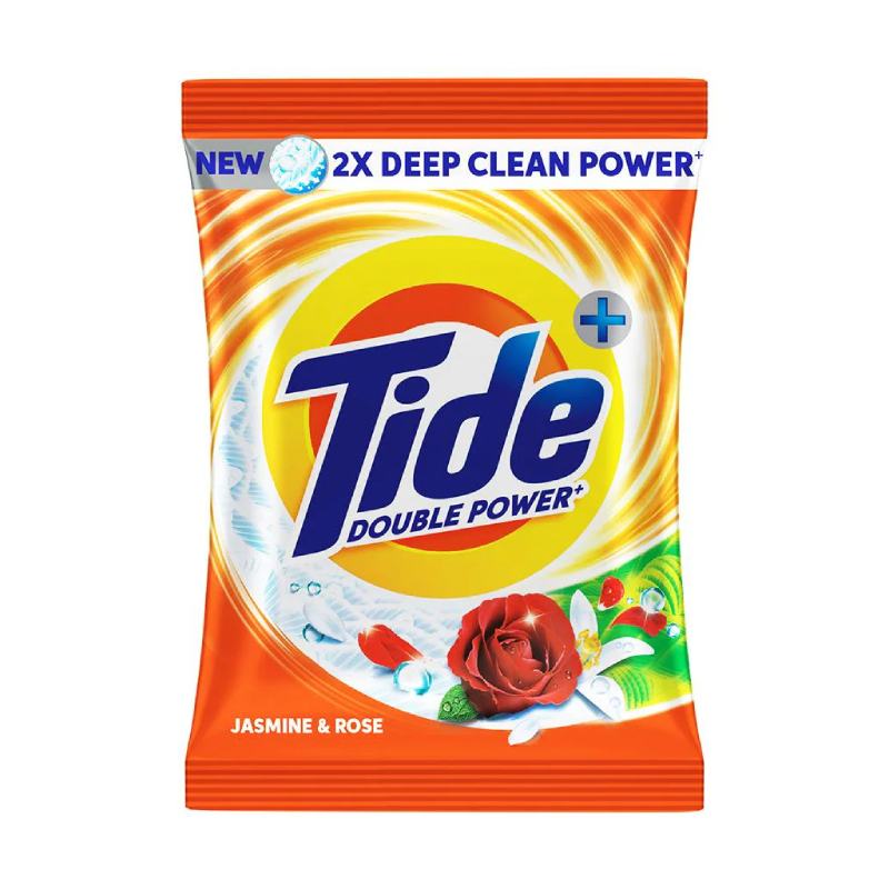 Tide Plus Double Power Jasmine & Rose Detergent Powder 500g