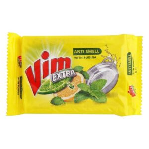 Vim Extra Anti Smell Pudina Dishwash Bar 115g
