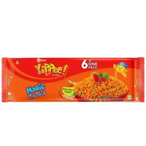 YiPPee Magic Masala Noodles with Added Veggies (6 in 1) 420 g