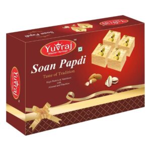 Yuvraj Patisa Sweets Elachi Flavour Mithai Box Pack 200g